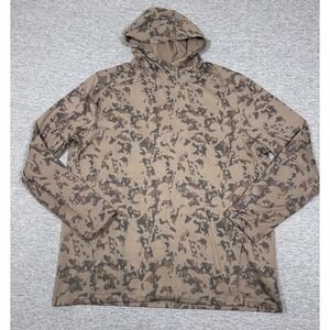5.11 Tactical Hoodie Mens 2XL Brown Camo PT-R Forged Performance Stretch Outdoor